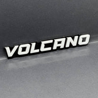 1PCS VOLCANO Emblem – 3D Multicolor Acrylic Car, Truck & SUV Badge Decal