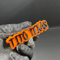 1PC TITO TEXAS Emblem – Acrylic Tailgate or Fender Badge for Car, SUV, Truck