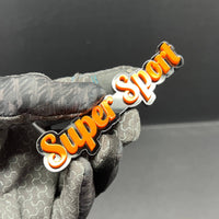 1PCS SUPER SPORT Emblem – Durable 3D Multicolor Acrylic Car & Truck Badge