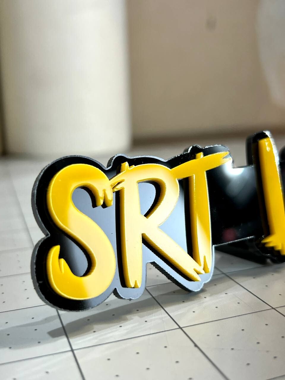 SRT LIFE Multicolor Emblems –  SRT Side Fender Badges (Set of 2) for SRT Emblem