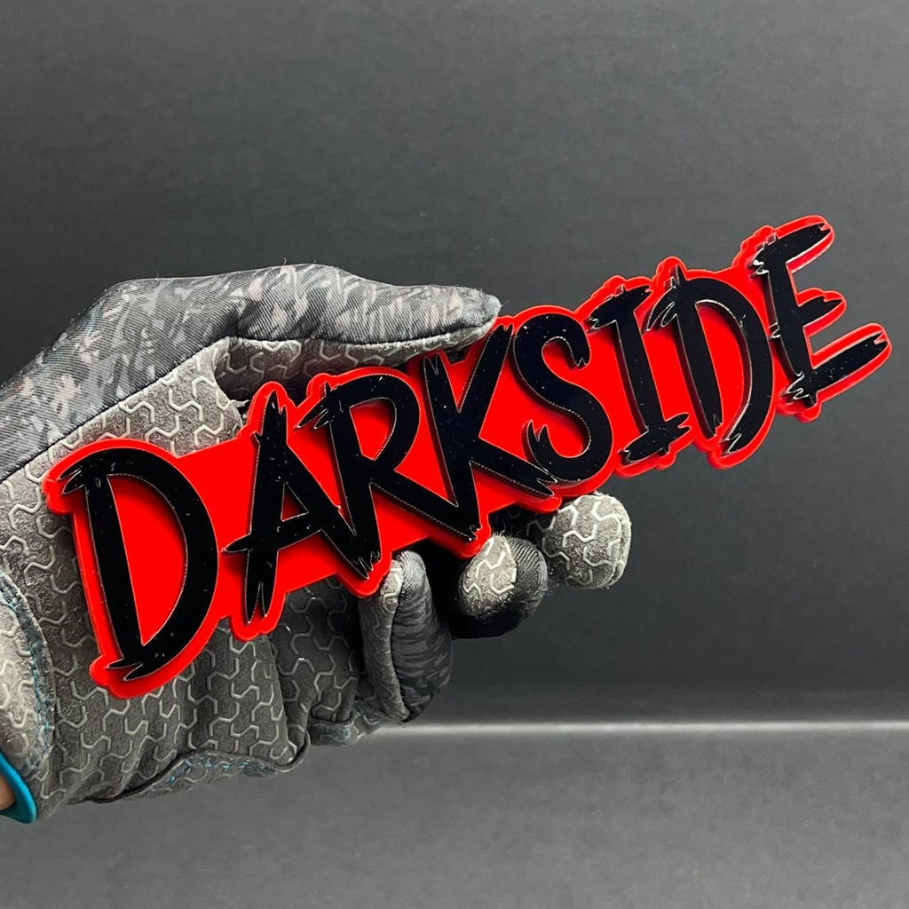 1PC DARKSIDE Emblem – 3D Multicolor Acrylic Car Fender & Tailgate Badge