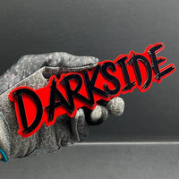 1PC DARKSIDE Emblem – 3D Multicolor Acrylic Car Fender & Tailgate Badge