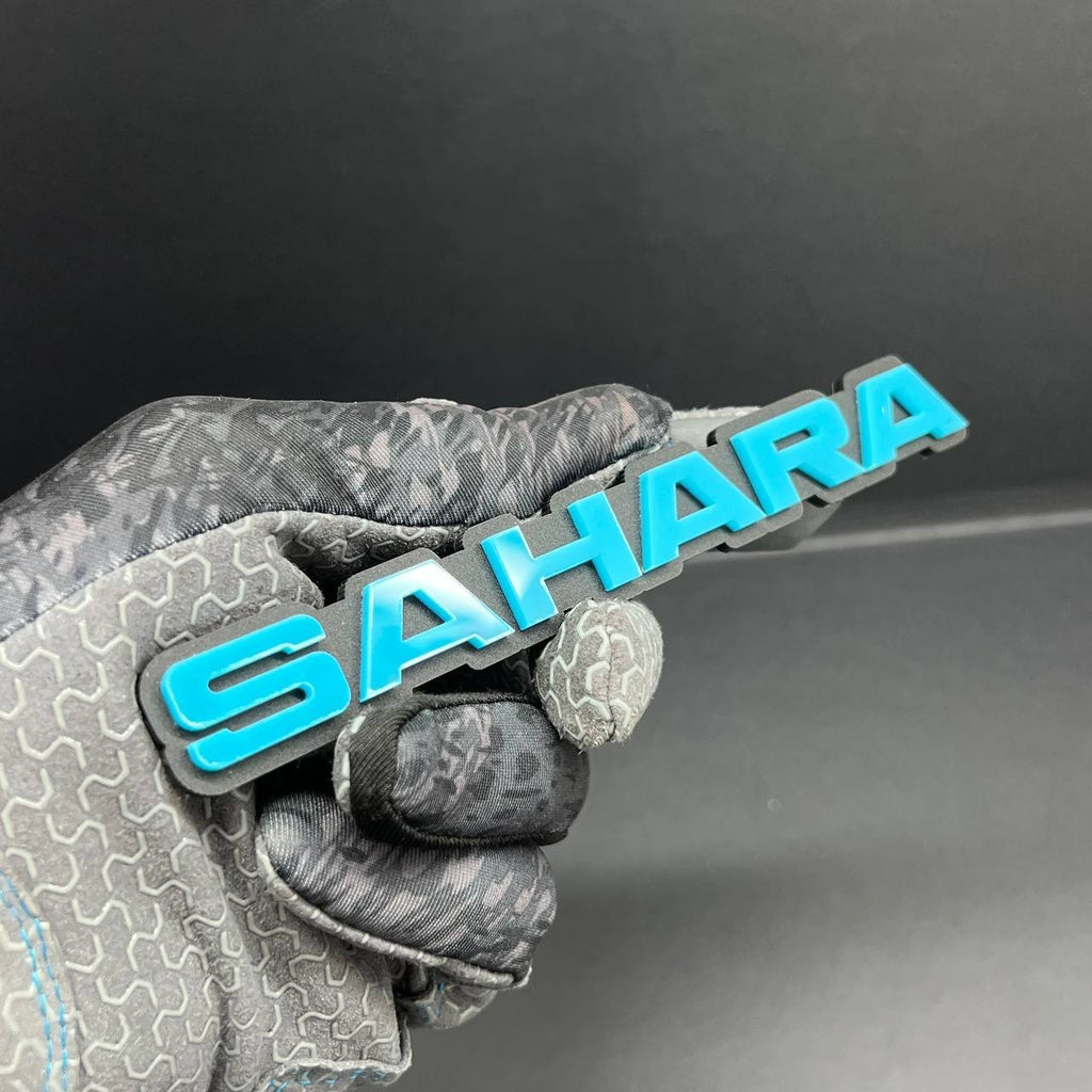 1PC SAHARA 3D multicolor emblem for Jeep Wrangler Sahara Multicolor