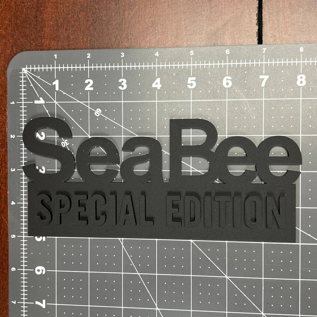 1PCS SEA BEE SPECIAL EDITION Badge – 3D Acrylic Car Truck Sticker Decal