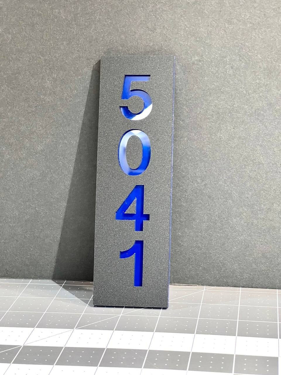 Personalized House Numbers – Laser Cut Door Sign for Home Address