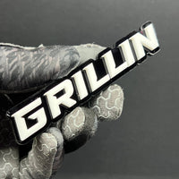 1PC GRILLIN Badge – 3D Multicolor Acrylic Car Truck SUV Fender & Tailgate Emblem