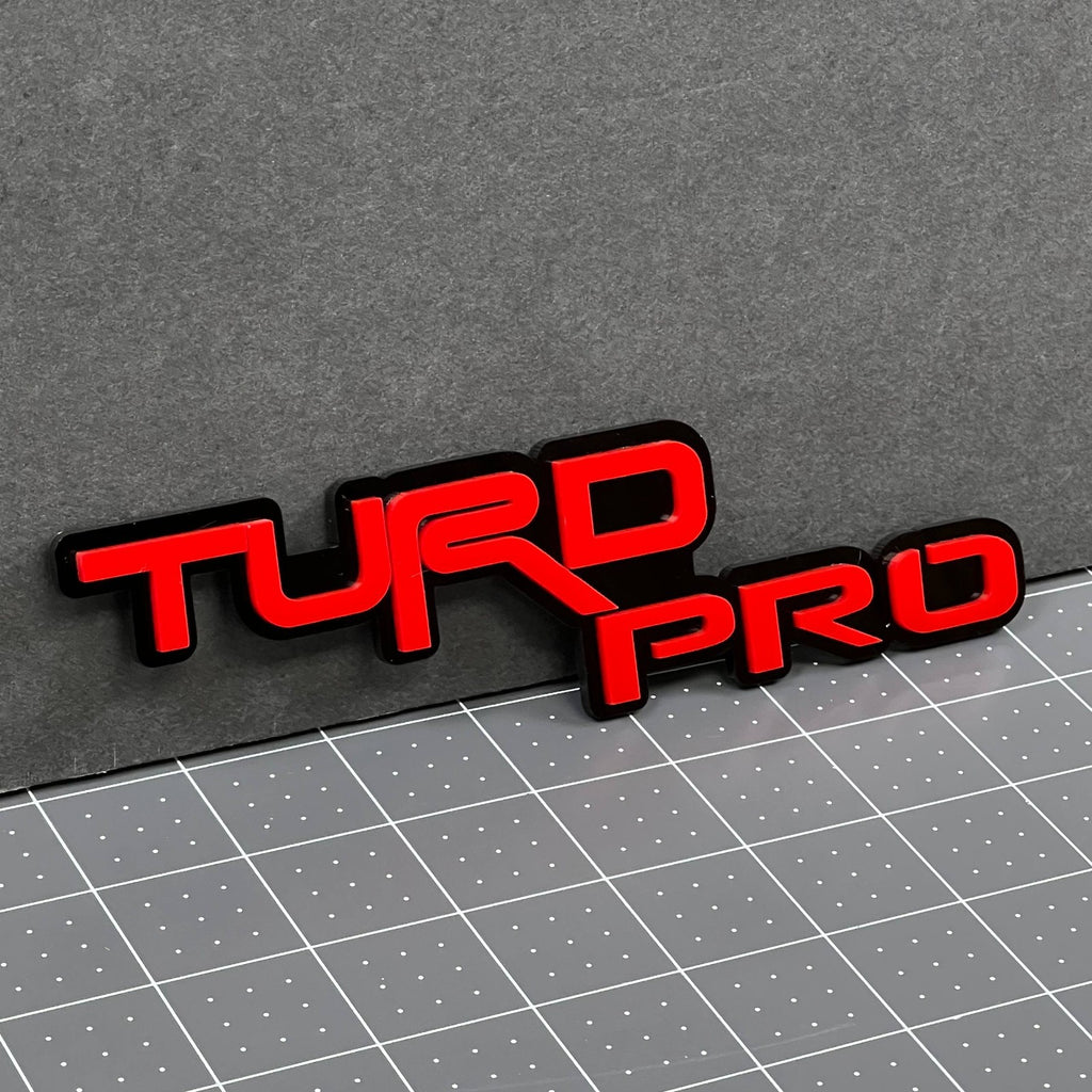 1PC TRD PRO Emblem – Durable 3D Acrylic Multicolor Fender & Tailgate Badge