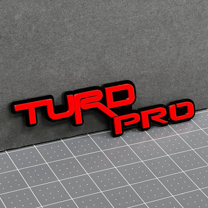 1PC TRD PRO Emblem – Durable 3D Acrylic Multicolor Fender & Tailgate Badge