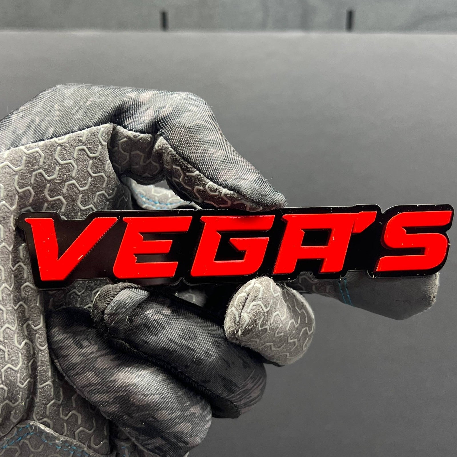 1PC VEGAS Emblem – Durable 3D Acrylic Car, SUV & Truck Exterior Badge