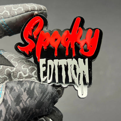 1PC Spooky Edition Emblem – Durable 3D Multicolor Acrylic Tailgate Badge