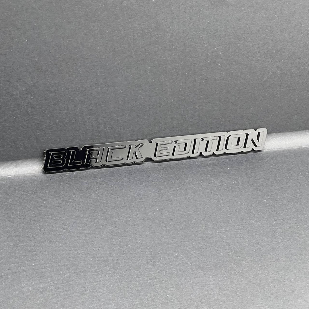 1pcs Black Edition Emblem Car Badges Badass 3D Sticker Decal Multicolor