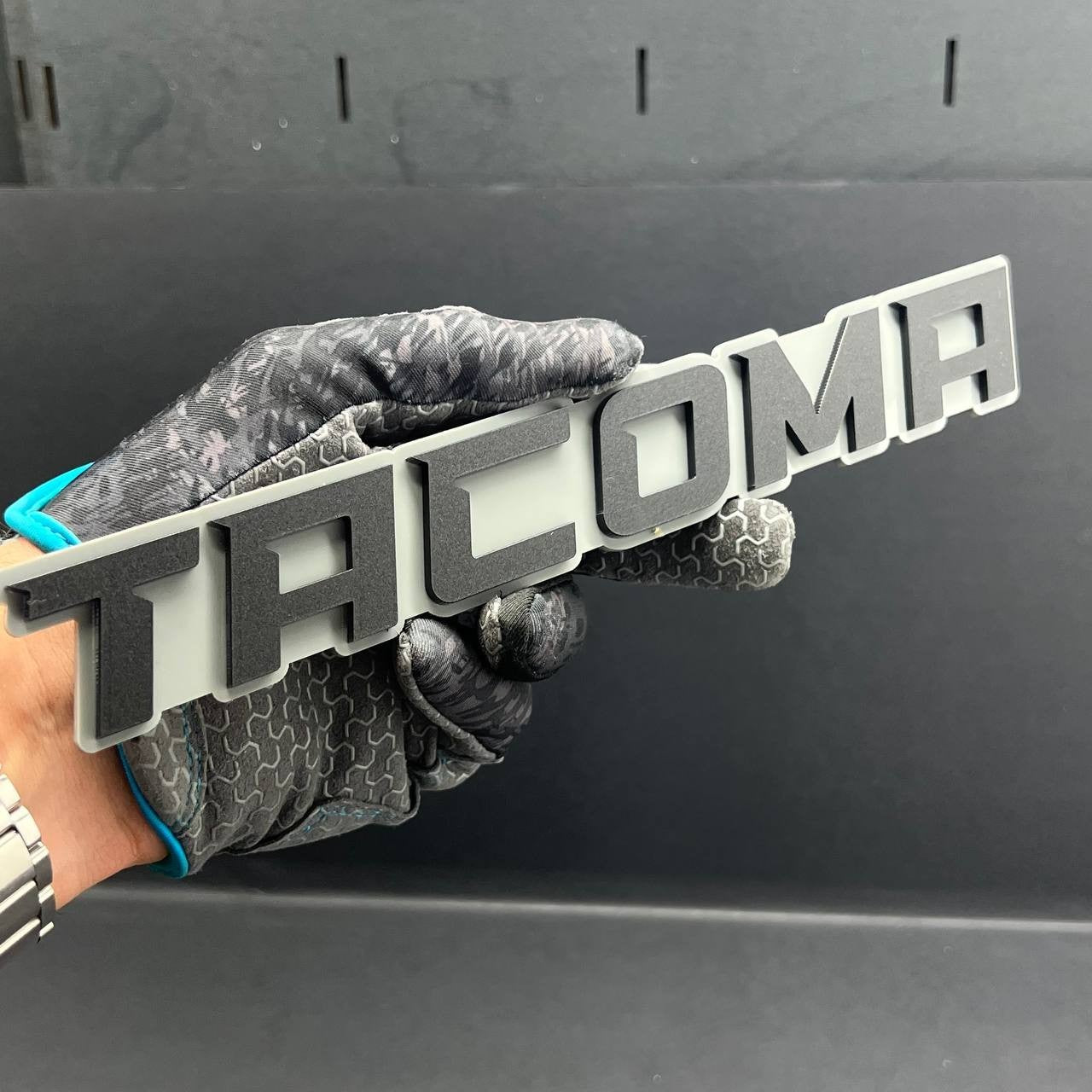 1PC Tacoma Emblem – 3D Custom Acrylic Car Tailgate Fender Badge Decal
