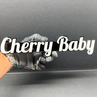 1PC CHERRY BABY Emblem – Custom 3D Multicolor Acrylic Fender & Trunk Badge