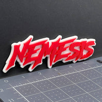 1PC NEMESIS Emblem – 3D Acrylic Multicolor Fender or Tailgate Car Badge Decal