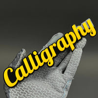 1PCS CALLIGRAPHY Emblem Badge – 3D Acrylic Car Truck Fender Tailgate Trunk Decal