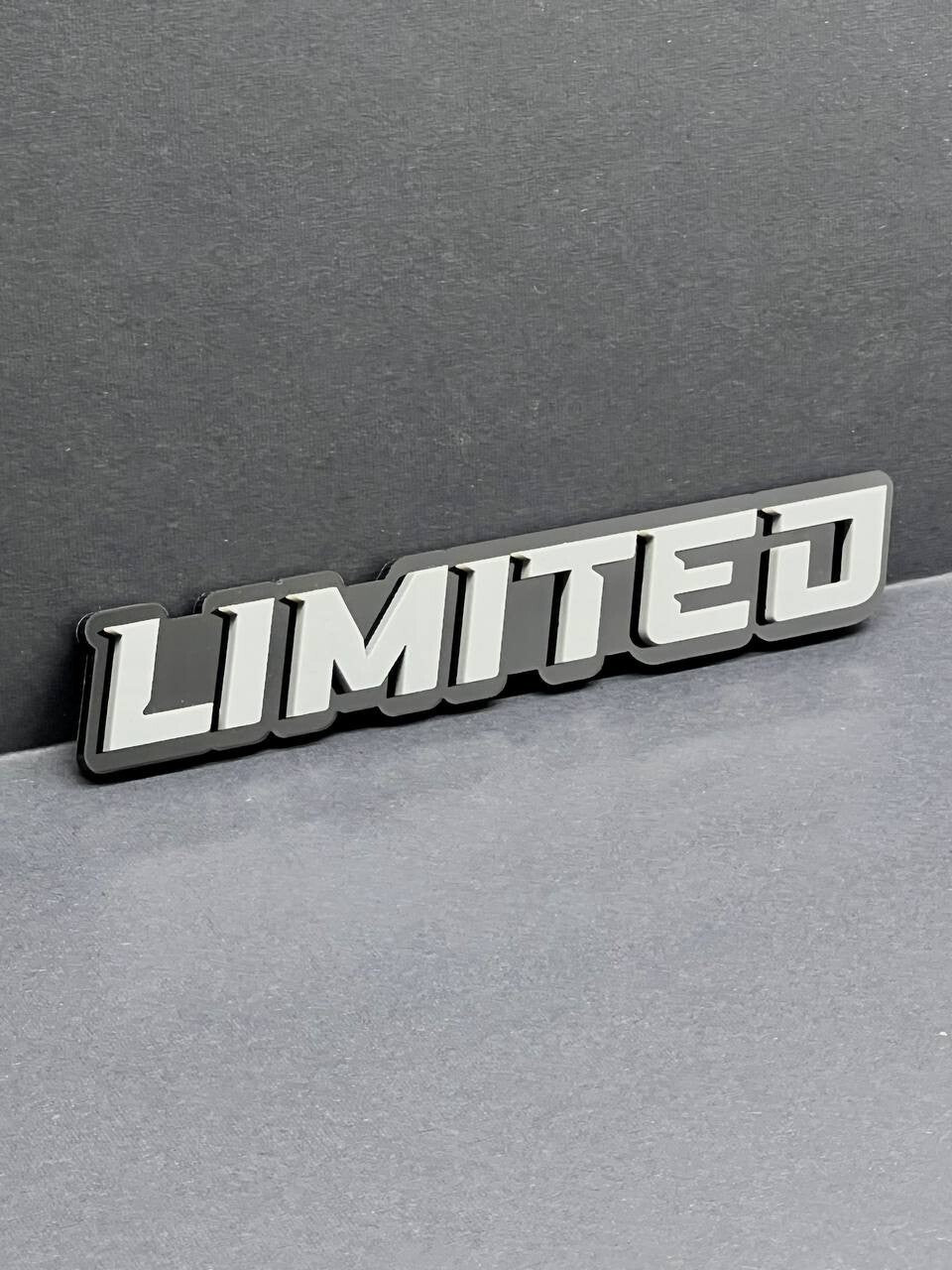 LIMITED Emblem Car/Truck, (2) BADGES, Fender Emblem  Agressive Raging