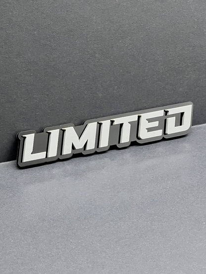LIMITED Emblem Car/Truck, (2) BADGES, Fender Emblem  Agressive Raging