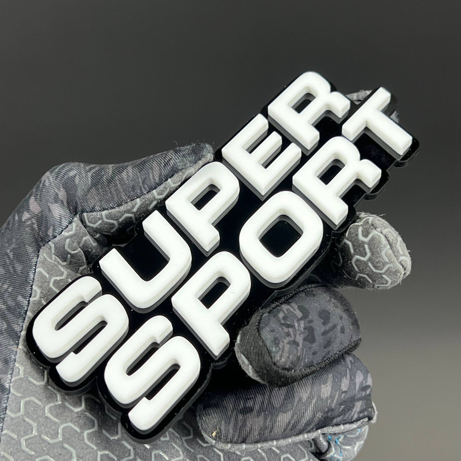 1PC SUPER SPORT 3D Badge – Acrylic Fender Tailgate Car Truck Sticker Decal