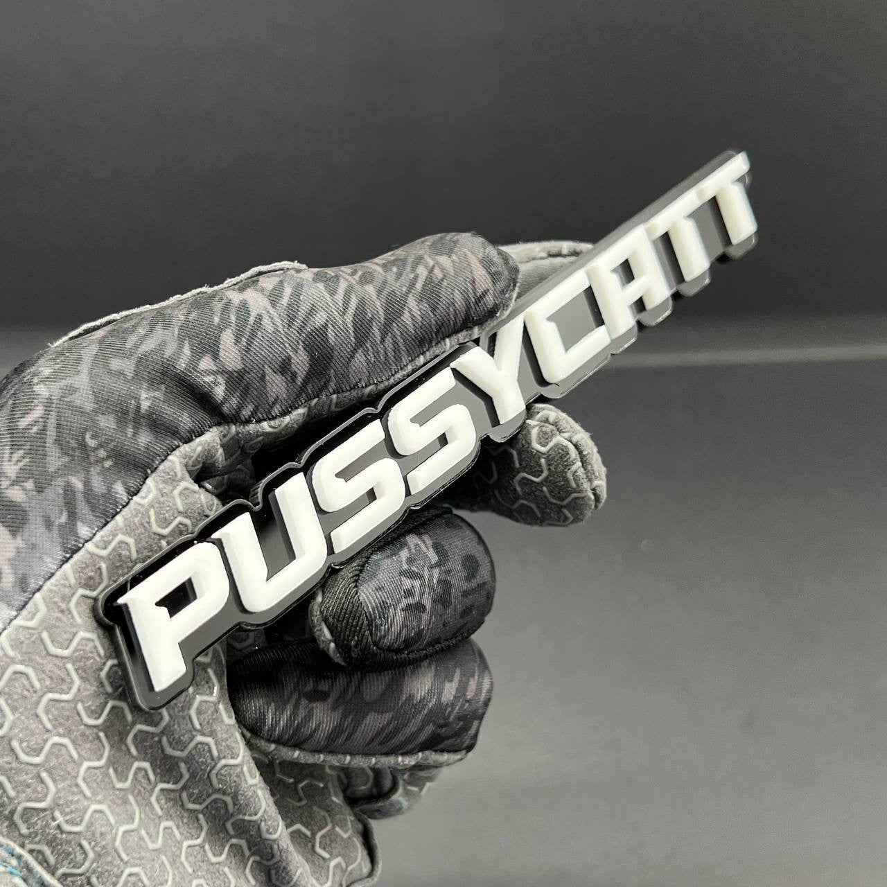 1PC PUSSYCATT Emblem – 3D Acrylic Tailgate or Fender Badge for Truck SUV Car