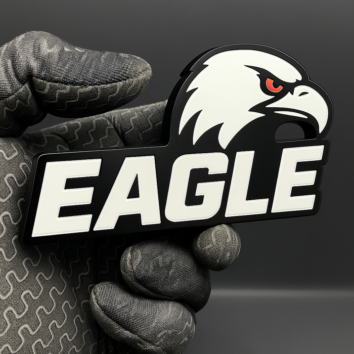 1pcs EAGLE Emblem Car Side Fender Grill Trunk Badge Sticker Decal