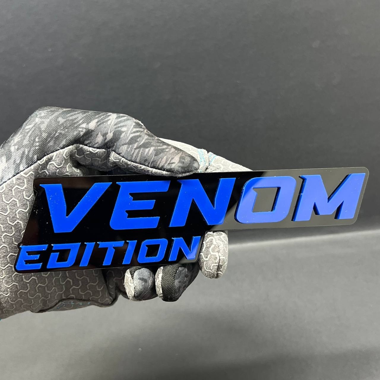 1PCS Venom Edition Emblem – 3D Car Badge Decal Sticker Multicolor Custom Look