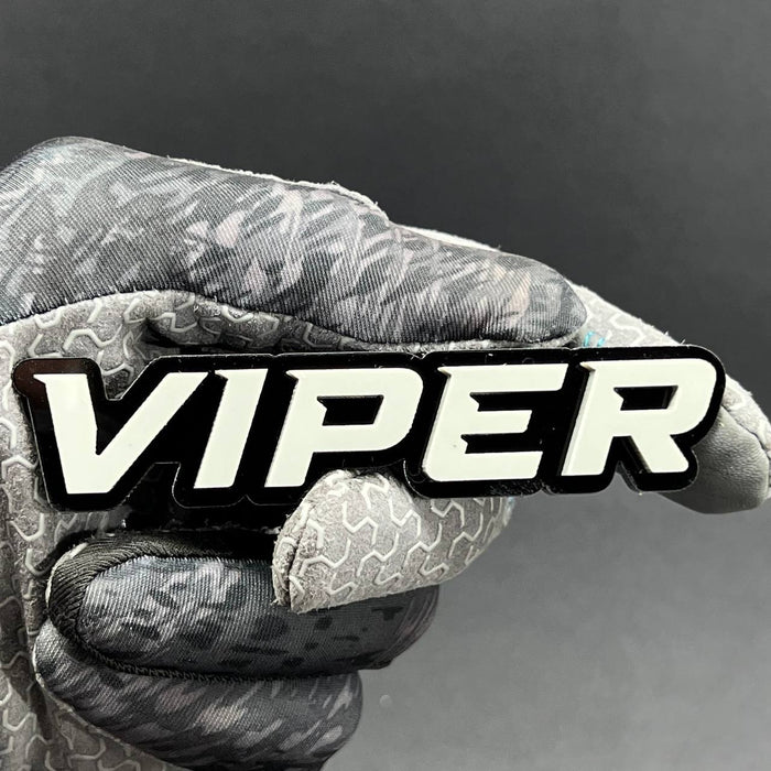 1PC VIPER Emblem – Acrylic Tailgate or Fender Badge for Car, SUV, Truck