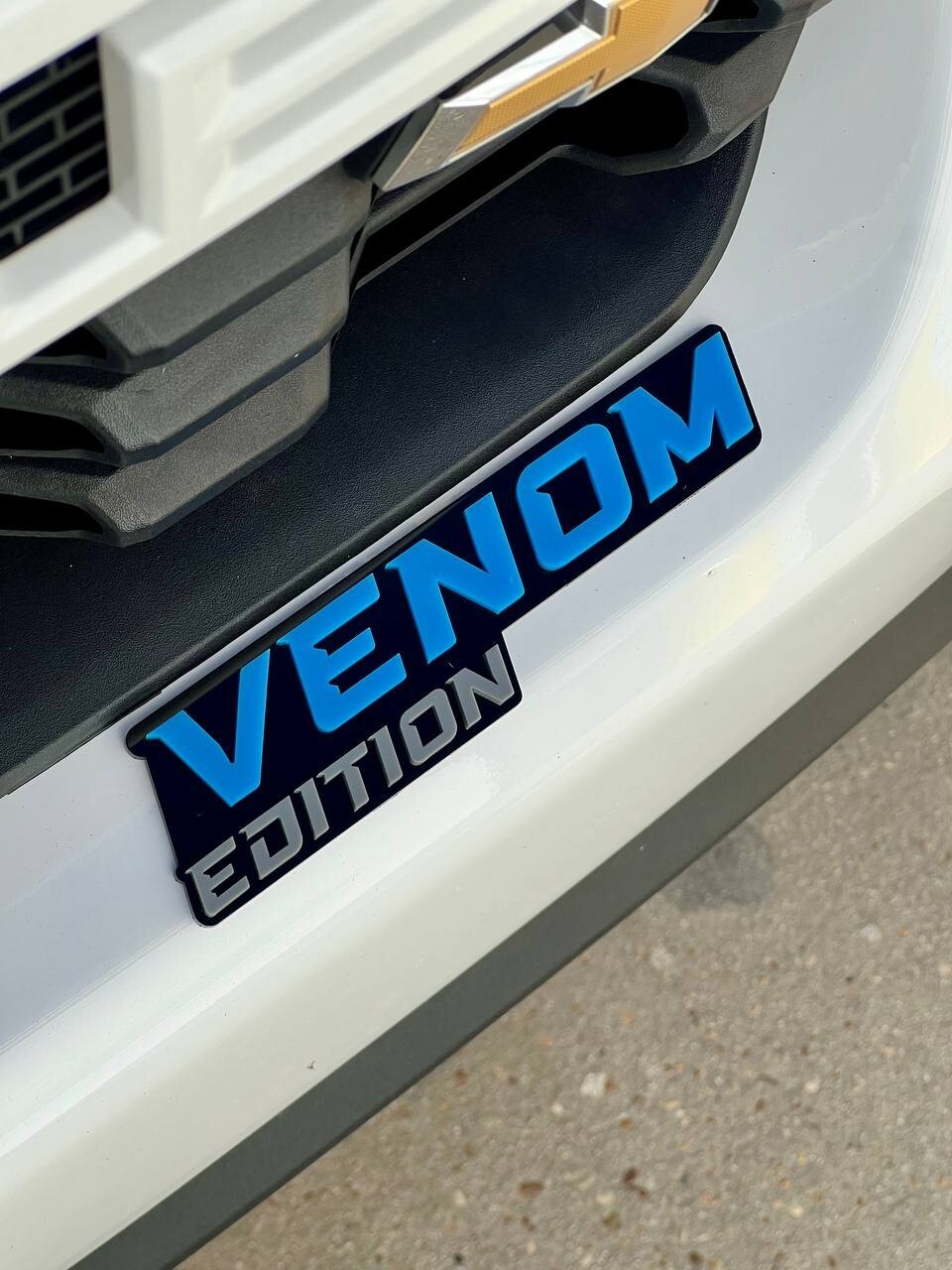 1pcs Venom Edition Emblem Car Badges Badass 3D Sticker Decal Multicolor