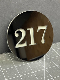 Door Numbers & Signs – Personalized Custom House Number Plaques