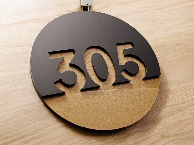 House Number Plaques Personalised Door Numbers Door Signs Custom Number Plate