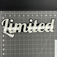 1PC LIMITED 3D Acrylic Emblem Badge for Car SUV or Truck – Fender/Tailgate