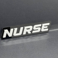 1PC NURSE Emblem – Acrylic Tailgate or Fender Badge for Car, SUV, Truck