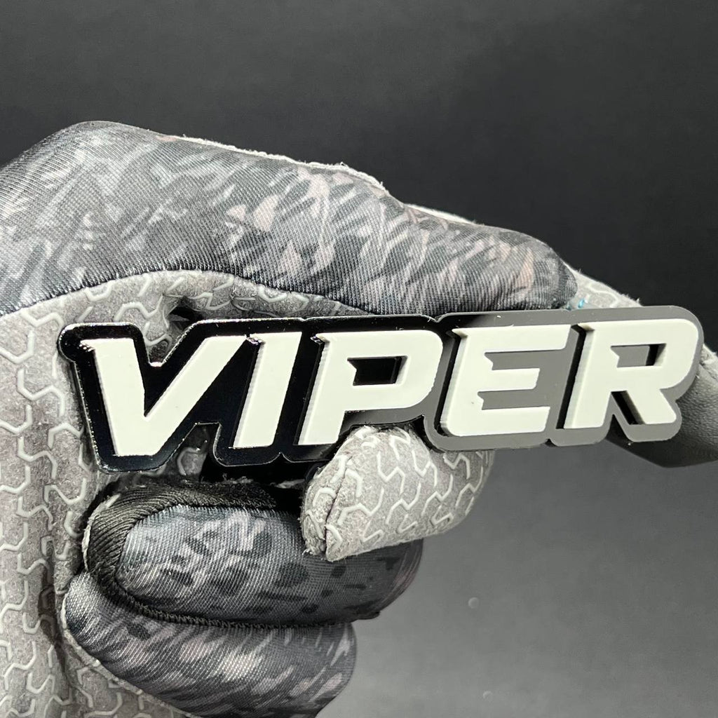 1PC VIPER Emblem – Acrylic Tailgate or Fender Badge for Car, SUV, Truck