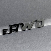 1pc e_AWD Rear Bumper Badge Emblem Logo
