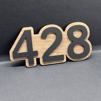 Door Custom 3D House Address Numbers – Laser Cut Door Sign Plaque