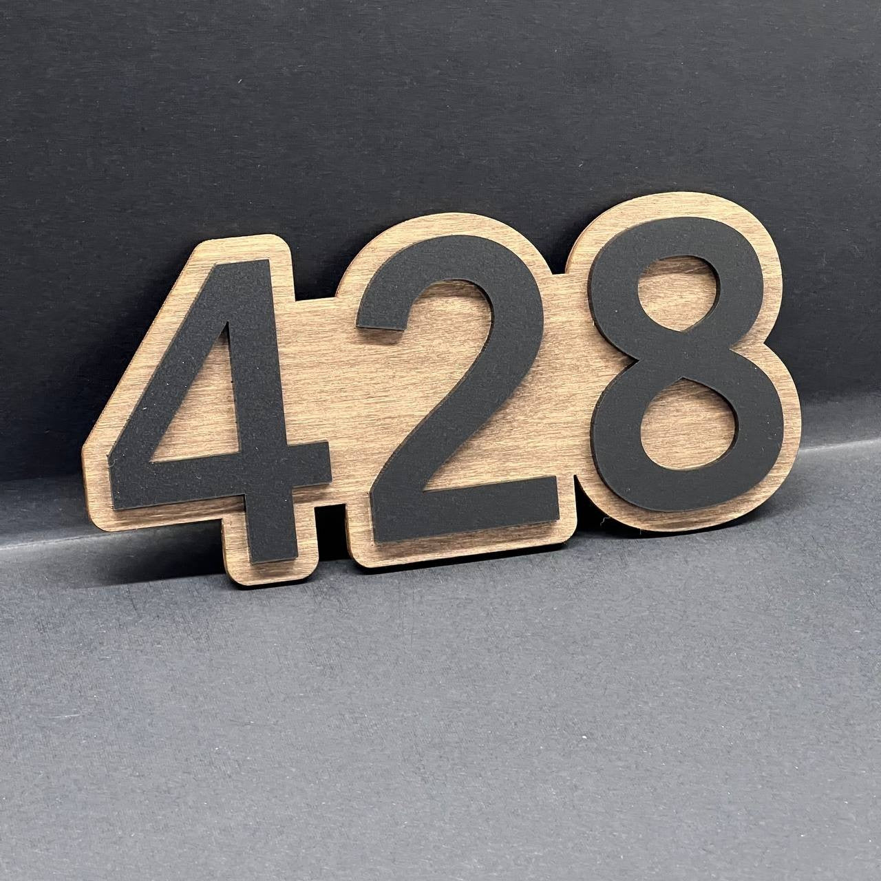 Door Custom 3D House Address Numbers – Laser Cut Door Sign Plaque