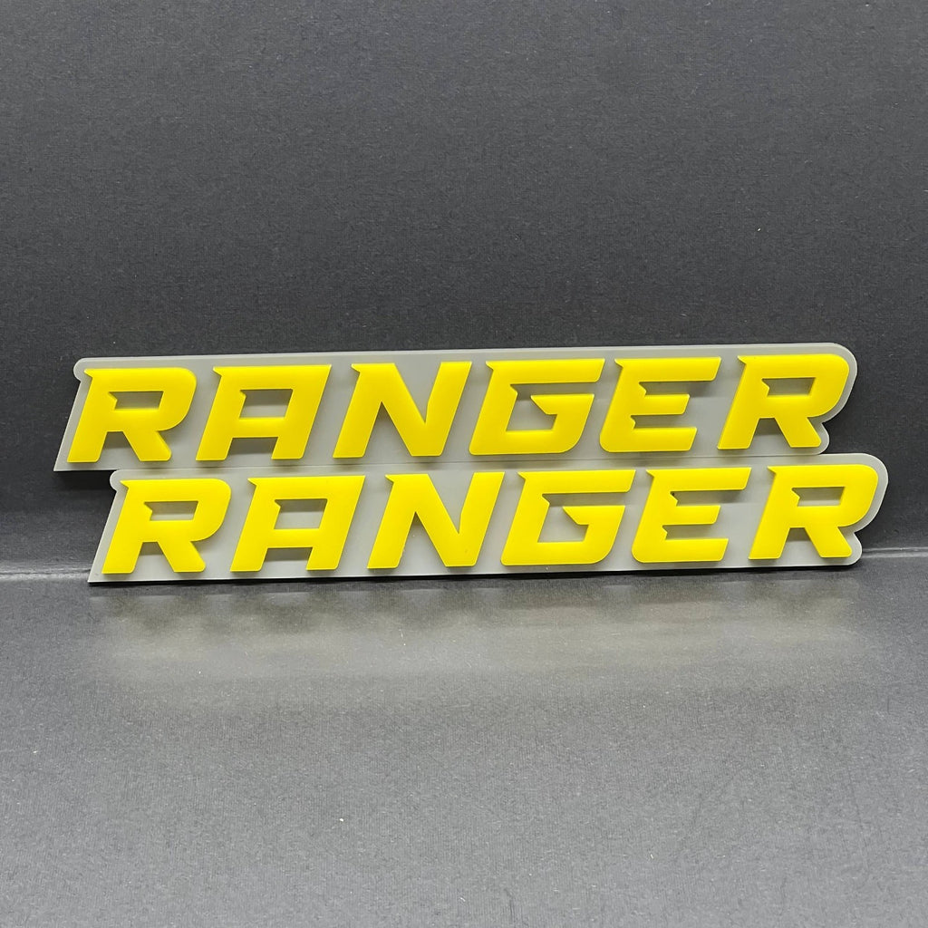 1PC RANGER Emblem – Durable 3D Acrylic Custom Car & Truck Decal