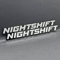 2pcs NIGHTSHIT Multicolor Emblems – NIGHTSHIT Fender Badges for NIGHTSHIT Emblem