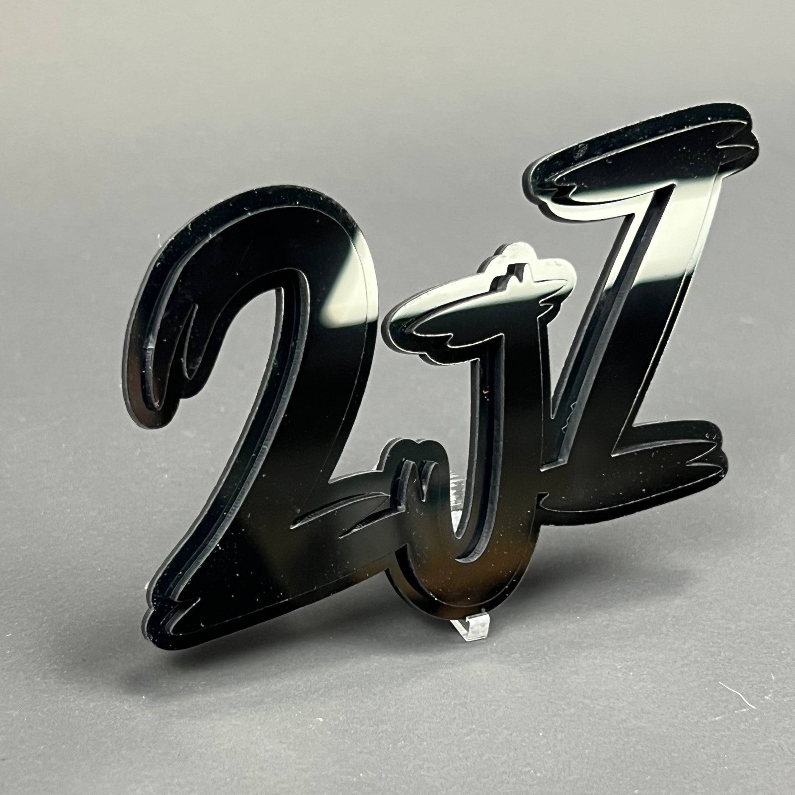 1PC 2JZ 3D Acrylic Badge – Car Truck Fender Tailgate Trunk Emblem Decal