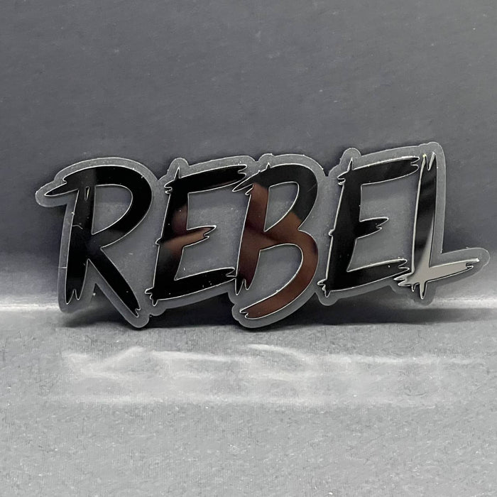 1PC REBEL 3D Emblem Custom Badge Sticker for Car SUV TRUCK