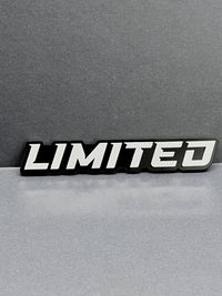 LIMITED Emblem Car/Truck, (2) BADGES, Fender Emblem  Agressive Raging