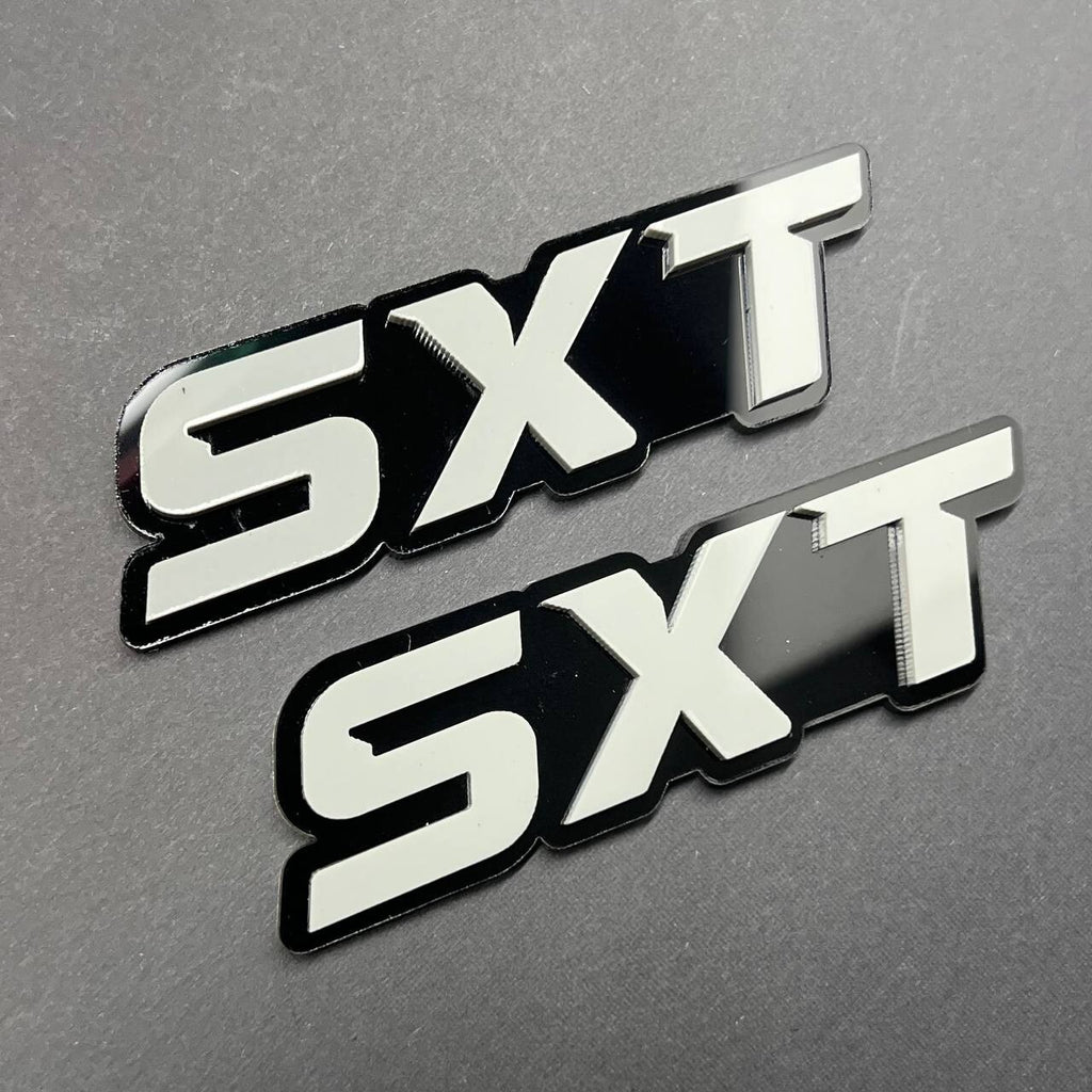 Multicolor Emblems SXT – SXT Side Fender Badges (Set of 2) for SXT  Emblem