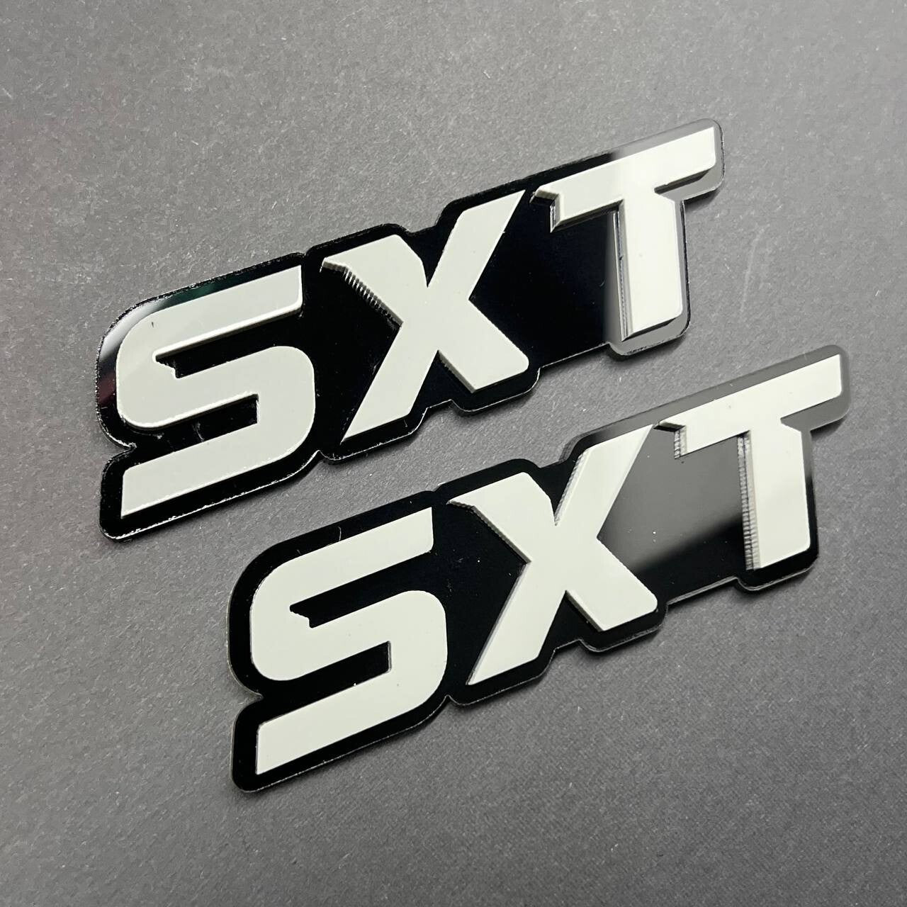 Multicolor Emblems SXT – SXT Side Fender Badges (Set of 2) for SXT  Emblem