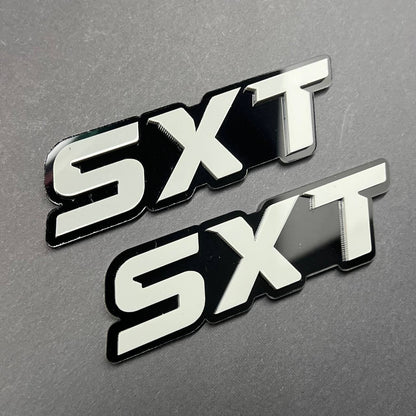 Multicolor Emblems SXT – SXT Side Fender Badges (Set of 2) for SXT  Emblem