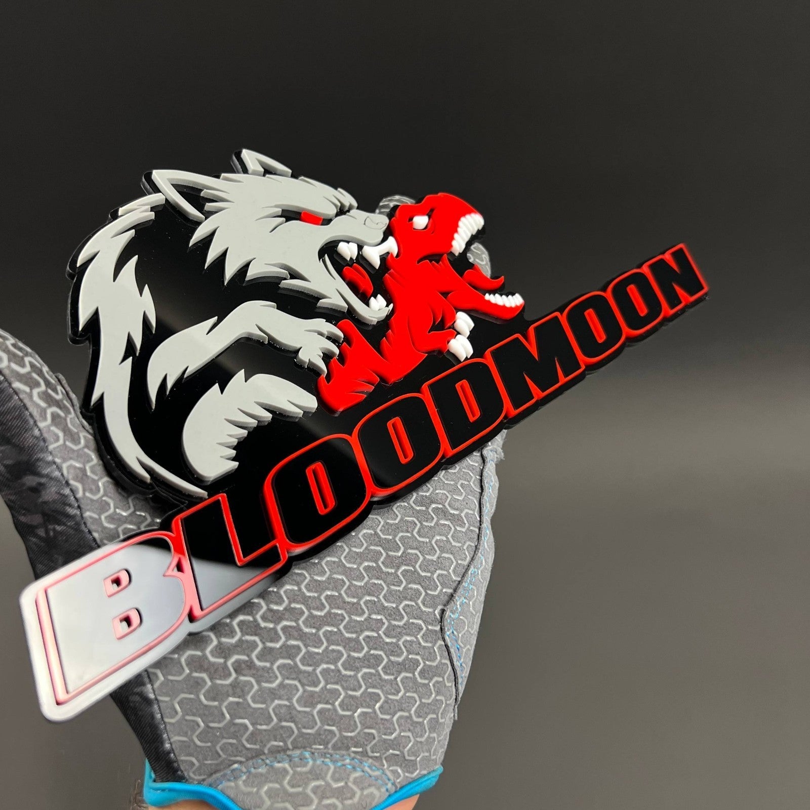 1PCS BLOODMOON 3D Emblem Badge – Acrylic Fender Tailgate Trunk Car Truck Decal