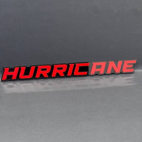 1PC HURRICANE 3D Emblem Multicolor Custom Badge Sticker for Car SUV TRUCK
