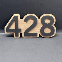 Door Custom 3D House Address Numbers – Laser Cut Door Sign Plaque