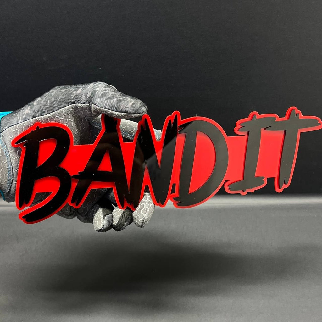 1pcs BANDIT 3D Emblem – Custom Fender or Tailgate Badge for Car, SUV, or Truck