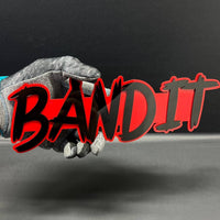 1pcs BANDIT 3D Emblem – Custom Fender or Tailgate Badge for Car, SUV, or Truck