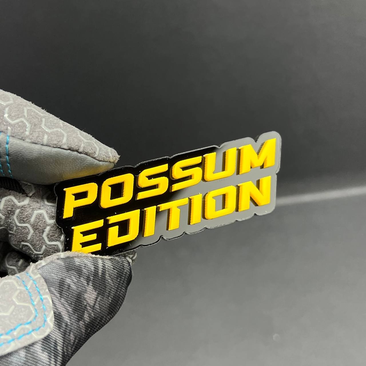 1PC POSSUM EDITION 3D Emblem Multicolor Custom Badge Sticker for Car SUV TRUCK