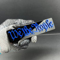 1PC We The People Badge Car Emblem – Patriotic Badge Logo for Car, Truck, or SUV